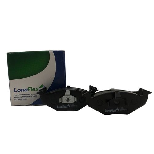 Pastilhas de Freio Dianteiro Lonaflex P-1100  4Pçs Gol / Parati / Saveiro a partir de 2006