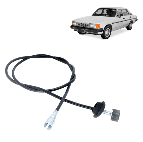 Cabo Velocimetro Opala 4 Cil 4 E 5 Marchas 85/90