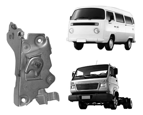 Fechadura Kombi Volkswagen Porta Dianteira Esquerda Todas