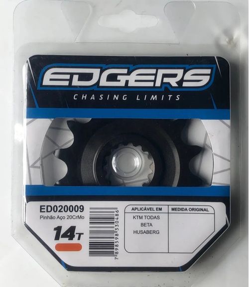 Pinhão 14 Dentes Edgers Ktm Todas / Beta / Husaberg