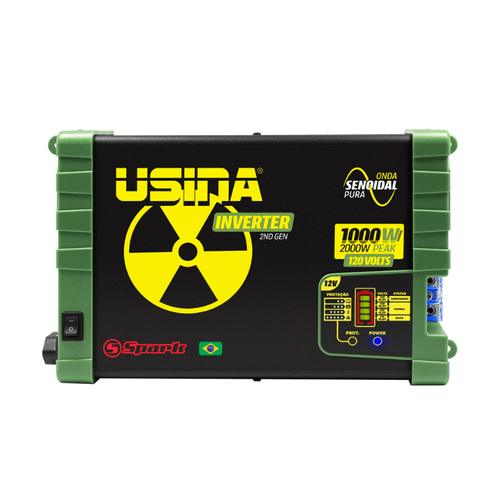 Inversor de Tensão 1000W 12V 120V Spark