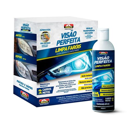 Limpa Farol Visão Perfeita 60ml Proauto 4938