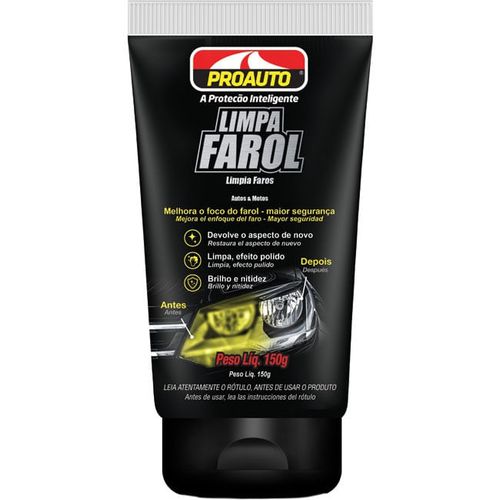Limpa Farol Bisnaga 150G PROAUTO 2589