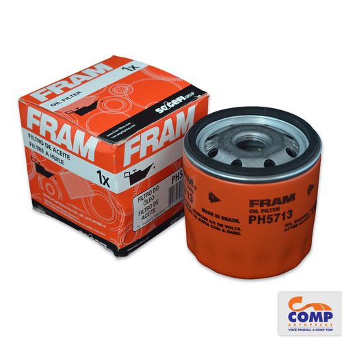 Filtro de Óleo Fram Ford Ka Fiesta Escort Ecosport Focus Courier Mazda 121 1996 em diante PH5713