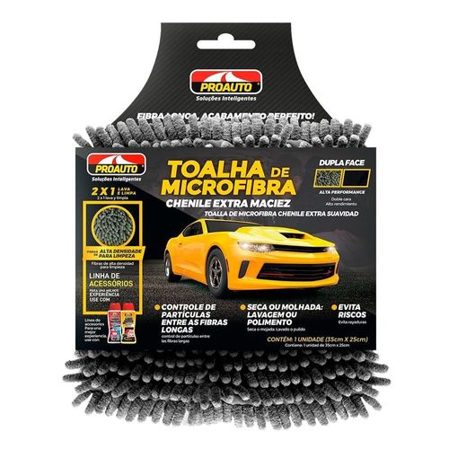 Pano Microfibra Limpa e Seca PROAUTO 5317