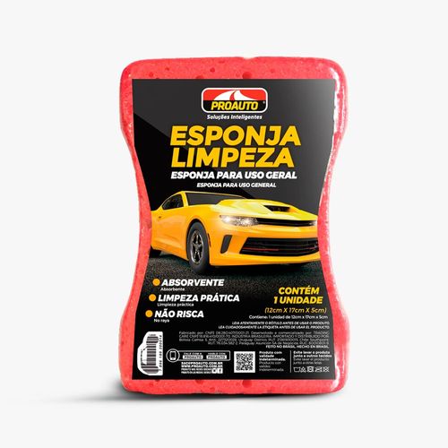 Esponja Para Lavar Carro PROAUTO 2518