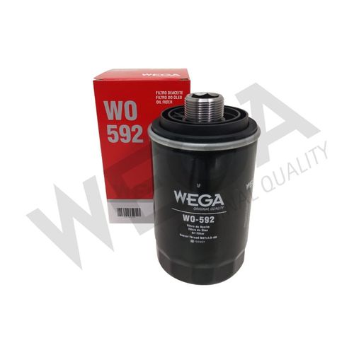 Filtro de Óleo A3 A4 A5 Q3 Q5 TT TTS Eos Fusca Jetta Passat Tiguan 2006 Em Diante Wega WO592