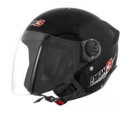 Capacete New Liberty Three Preto Tamanho N58 M CAP489PT