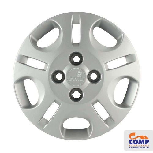 Calota Uno Fire Economy 2008 até 2012 Aro 13” Grid 071CB-PTA-U