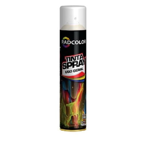 Tinta Spray Radcolor Verniz Acrílico Fosco Uso Geral 400 ml Radnaq RC2126