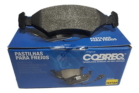 Pastilha de Freio Dianteira Courier Escort Fiesta Ka Cobreq 1996 Em Diante N138 Teves