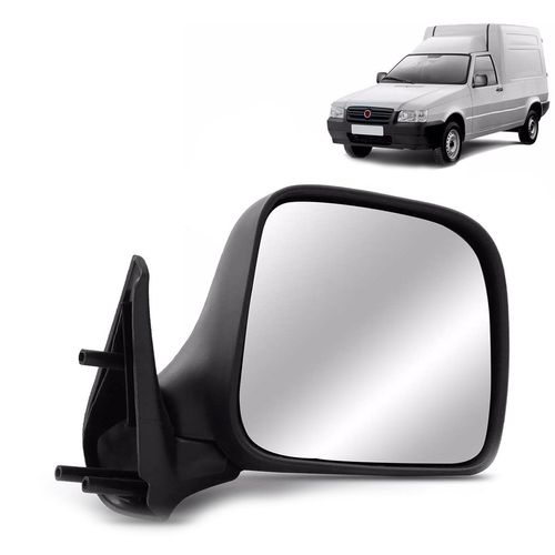 Retrovisor Fiat Fiorino sem controle lado direito 2012 Retrovex RX4496