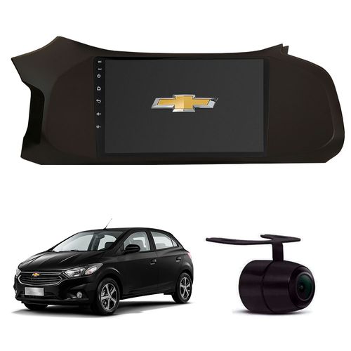 Central Multimidia Android 9 Polegadas Onix 2012 13 14 15 16 17 18 19 Gps Wifi Camera Bt Carplay E A