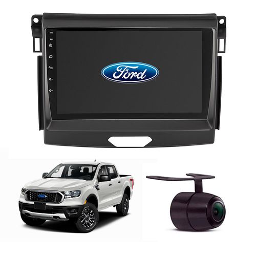 Central Multimidia Android  9 Polegadas Ranger Xls 2016 17 18 19 20 21 Gps Wifi Camera De Ré Bluetoo