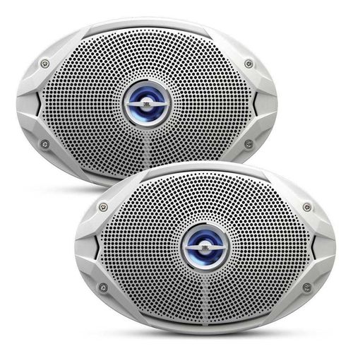 Alto Falante JBL Marine 6X9 MS9520 Náutico 300W Marítimo Branco
