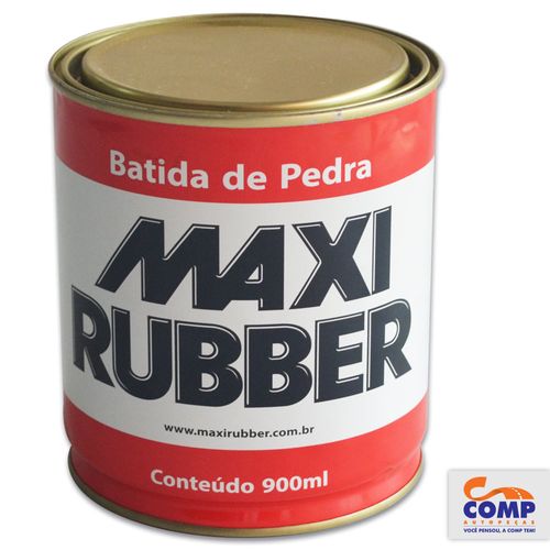 Massa Batida de Pedra 900 ml Maxi Rubber