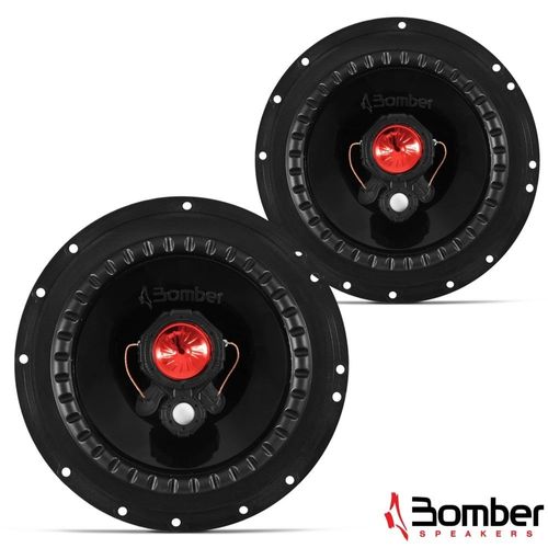 AUTO FALANTE " 6 " POLEGADAS TRIAXIAL 50RMS - PAR   - BMB116266