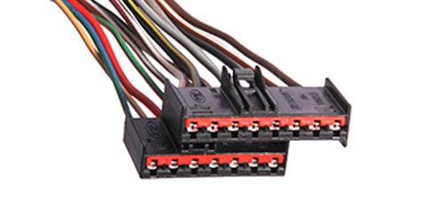 CONECTOR SOM RADIO FORD 7 E 8 VIAS FEMEA  - ETE7619