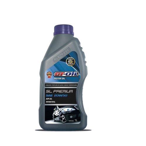 OLEO MOTOR  20W50 CARRO GT OIL 1 LITRO  - TX2025