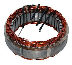 ESTATOR ALTERNADOR BOSCH CAMINH-ONIBUS MB 90A 12V - AMX30138  -