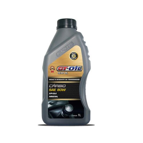 OLEO  80W  GL4   PARA TRANMISSAO  GT OIL    1 LITRO   - TX 2014