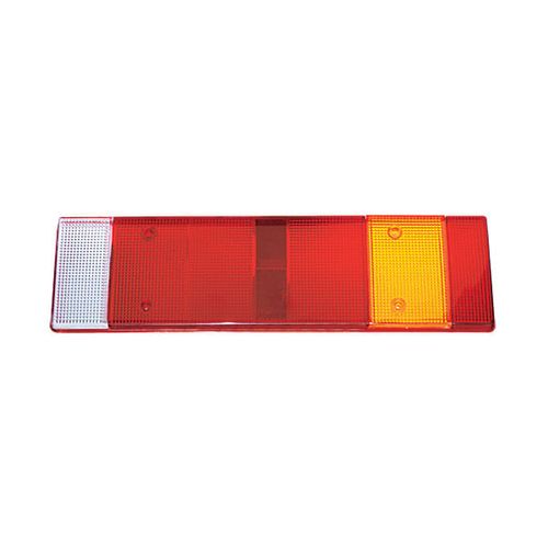 LENTE LANTERNA IVECO COM ADAPRETO COM 4 PARAFUSO TRICOLOR  - PRL07210009