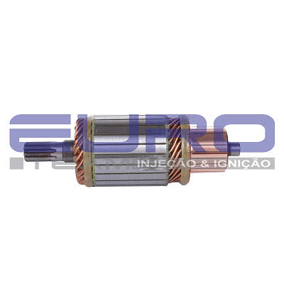 INDUZIDO MOTOR PARTIDA MITSUBISHI VOLVO, SCANIA, CATERPILLAR 320B 24V (EURO) - MP123093
