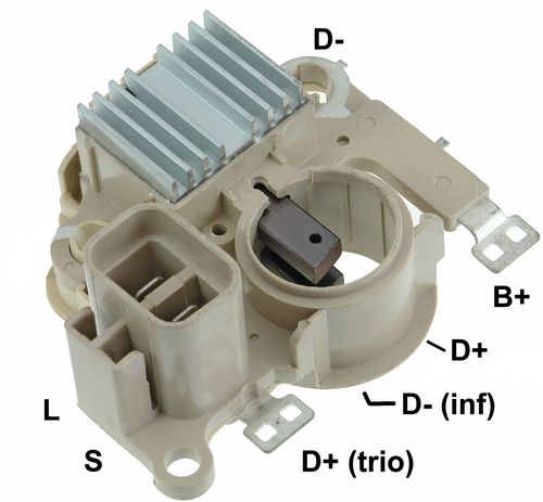 REGULADOR ALTERNADOR EMPILHADEIRAS HYSTER 14V - GA801