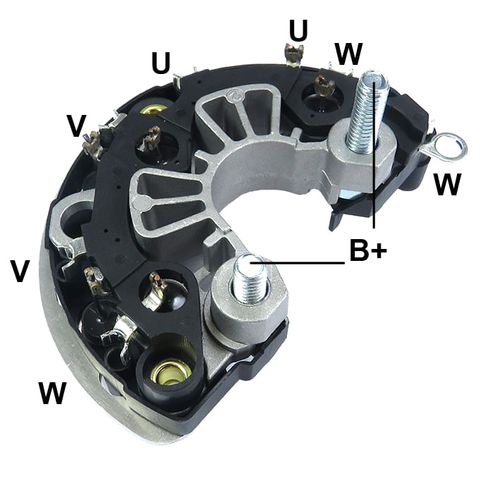PLACA RETIFICADORA ALTERNADOR BOSCH JETTA PASSAR  07 EM DIANTE - GA1447