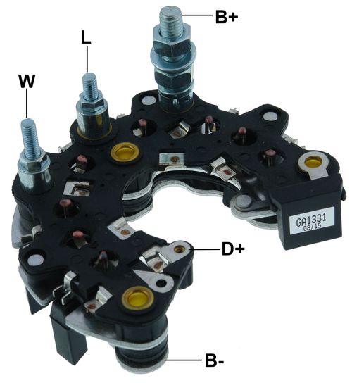 PLACA RETIFICADORA TRATOR AGRICOLA 135AMP. - GA1331