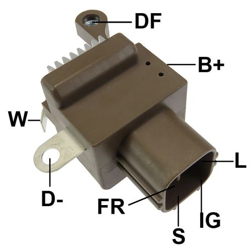 REGULADOR VOLTAGEM  COROLLA 1.8 2.0 DENSO 14V - GA147