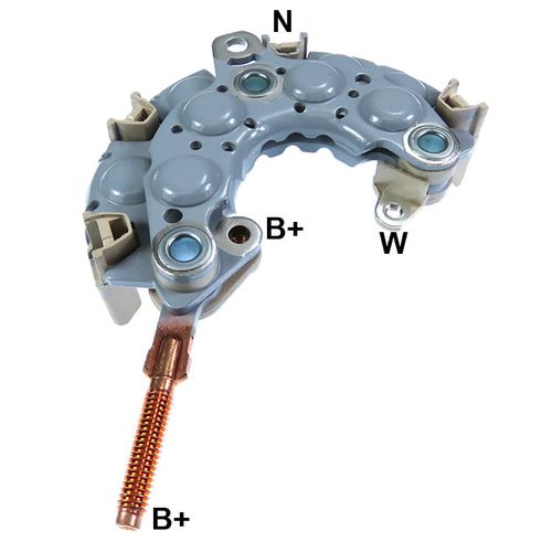PLACA RETIFICADORA ALTERNADOR NIPODENSO COROLLA 1998- 2002 70A (GAUSS)- GA1257
