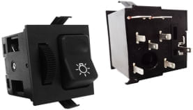INTERRUPTOR LUZ COM REOSTATO MERCEDES BENZ  97....TODOS 24V  - K3040100