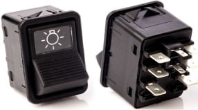 INTERRUPTOR TECLA MERCEDES BENZ FAROL GERAL 24V  - K3833163