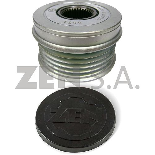 POLIA RODA LIVRE FIAT DOBLO  LINEA  BRAVO  PANDA  500 - ZEN5654