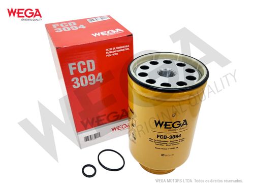 FILTRO COMBUSTIVEL CATERPILLAR-WEGA - FCD3094