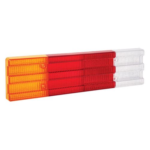LENTE PARA LANTERNA CAMINHAO FORD MB TRICOLOR - PRL07170009