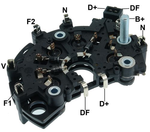 PLACA RETIFICADORA ALTERNADOR VW GOLF POLO 97-01 BOSCH 130A  - GA1737