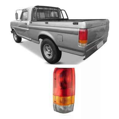 LANTERNA TRASEIRA FORD F-1000 92EM DIANTE TRICOLOR ACRISTAL LE - PRL04020229