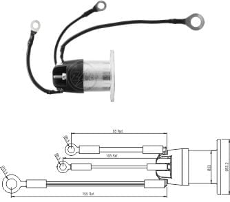 RELE AUXILIAR MOTOR PARTIDA BOSCH SCANIA-FORD 24V - ZM291