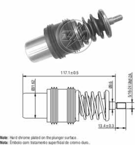EMBOLO PISTAO MOTOR PARTIDA DELCO 37MT-41MT-42MT  - ZM45094