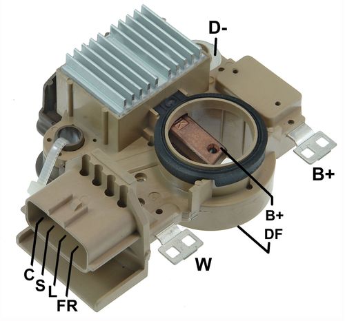 REGULADOR ALTERNADOR MITSUBISH 05.. L200 14,5V - GA780