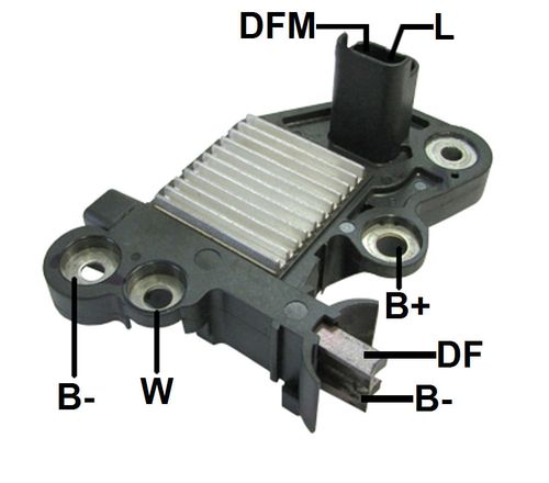 REGULADOR ALTERNADOR RANAULT CLIO BOSCH 14V - GA344
