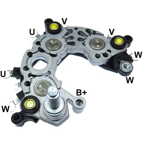 PLACA RETIFICADORA ALTERNADOR GM S10 2.5 17.. BOSCH 130A  - GA1449