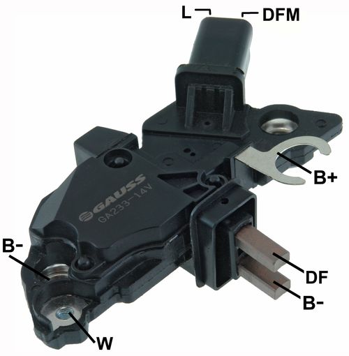 REGULADOR ALTERNADOR BOSCH CITROEN C3/C4 PEUGEOT 206-307 (GAUSS) - GA233