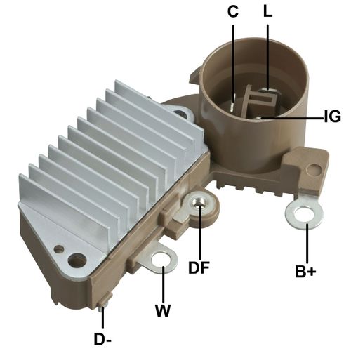 REGULADOR ALTERNADOR GM DENSO 14V - GA817