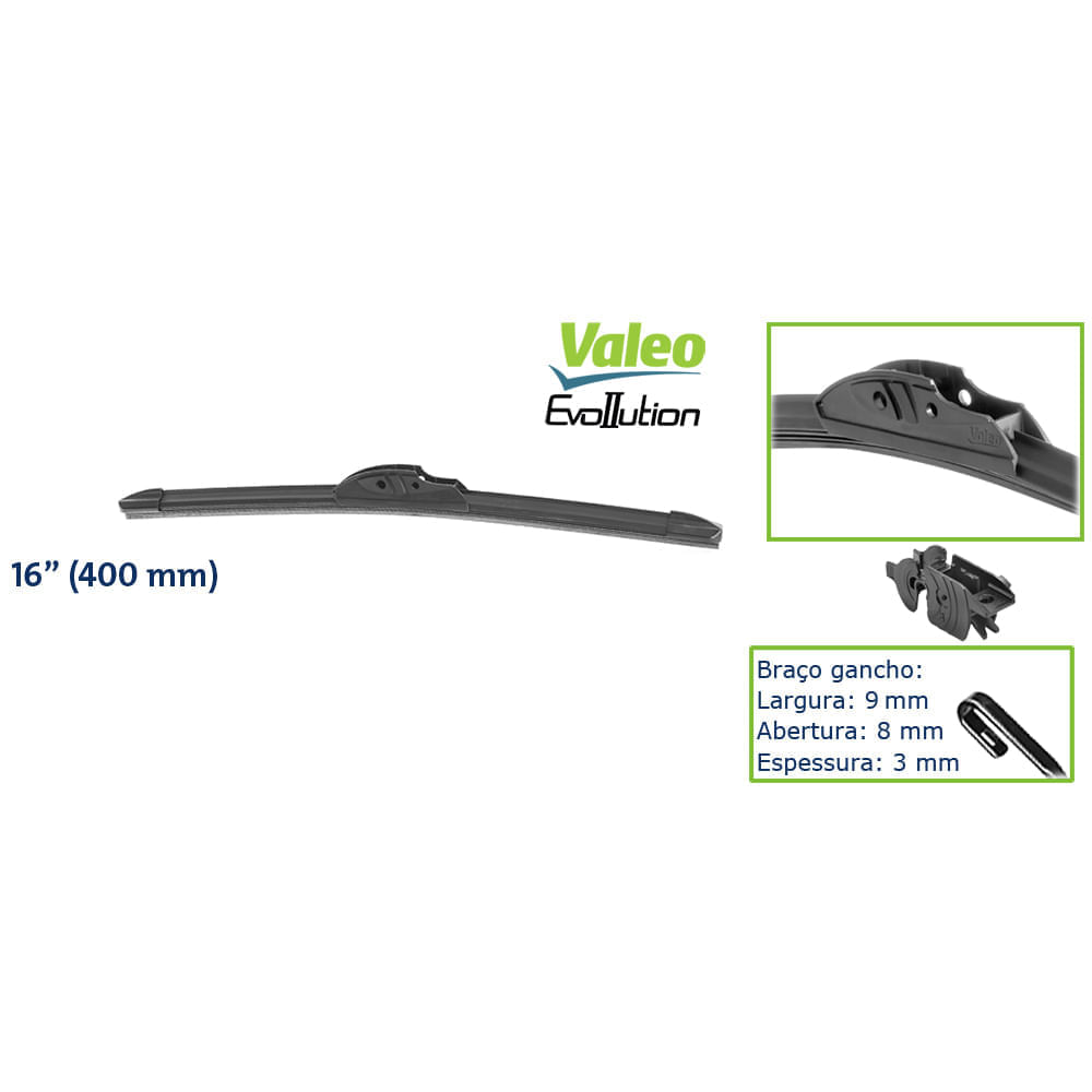 Encontraproduto.com.br - PALHETA DIANTEIRA 16 POLEGADAS VALEO 578401 VF16 HONDA FIT  HYUNDAI CRETA HB20 TUCSON  GM COBALT CAPTIVA D20 SPIN-VALEO- VF16