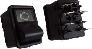 INTERRUPTOR TECLA FREIO MOTOR MERCEDES BENZ  97....12V - K3040016