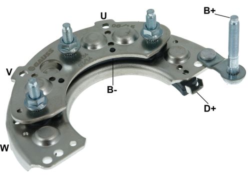 PLACA RETIFICADORA ALTERNADOR KIA SPORTAGE TUCSON 90A - GA1134