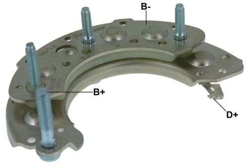 PLACA RETIFICADORA ALTERNADOR KIA BONGO BESTA 100A - GA1135